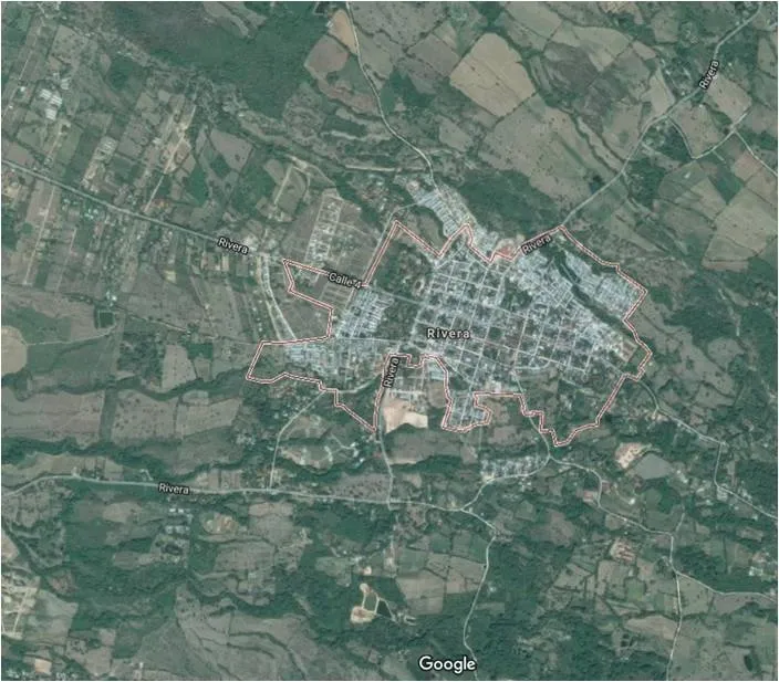 Rivera map